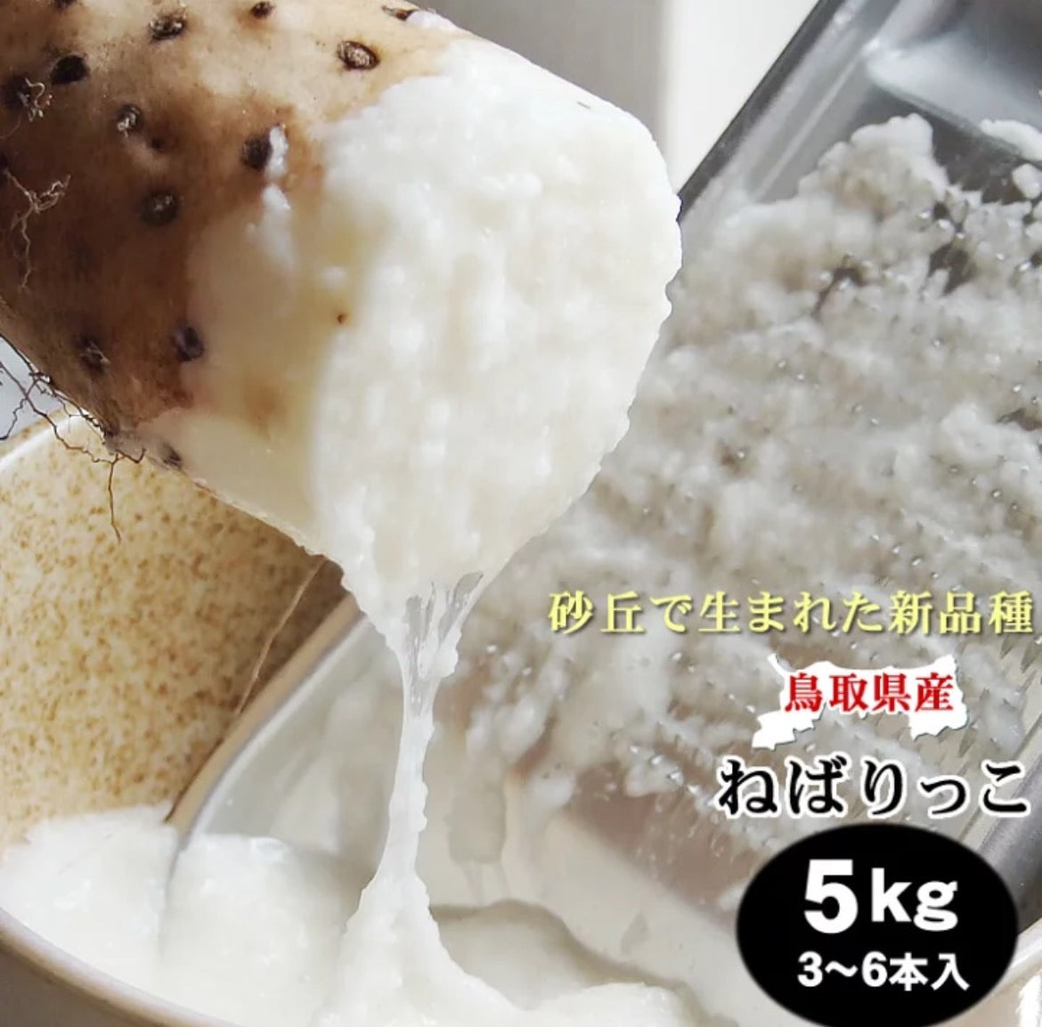 【進物用】ねばりっこ (3-6本入)約5kg